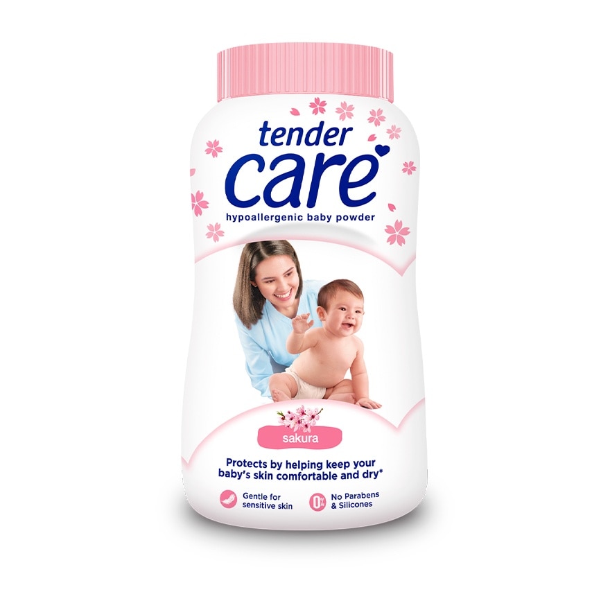 Tender Care Sakura Scent Baby Powder 100g