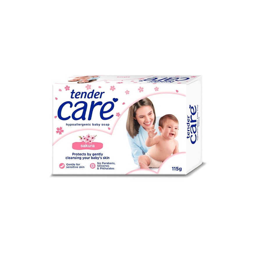 Tender Care Sakura Scent Baby Bar Soap 115g image