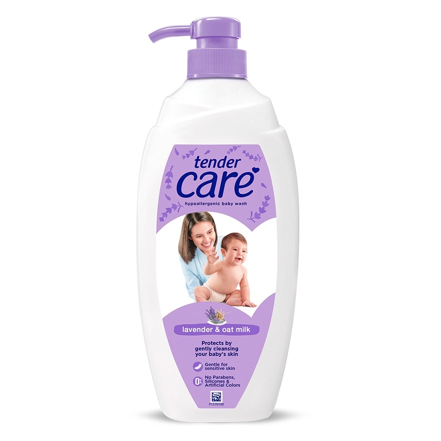Tender Care Lavender & Oat Milk Baby Wash 500ml image