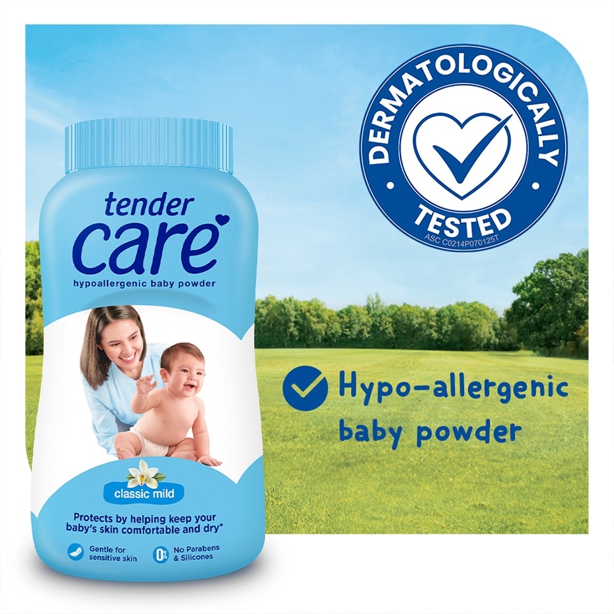 Tender Care Classic Mild Baby Powder 100g