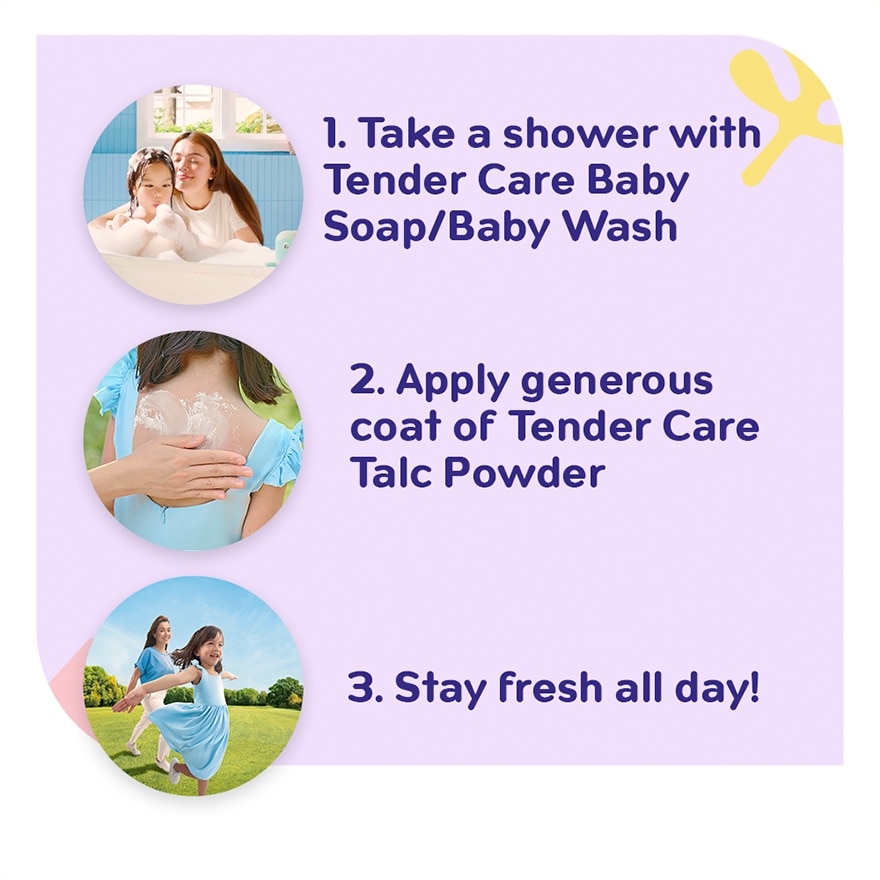 Tender Care Lavender & Oat Milk Baby Wash 500ml image