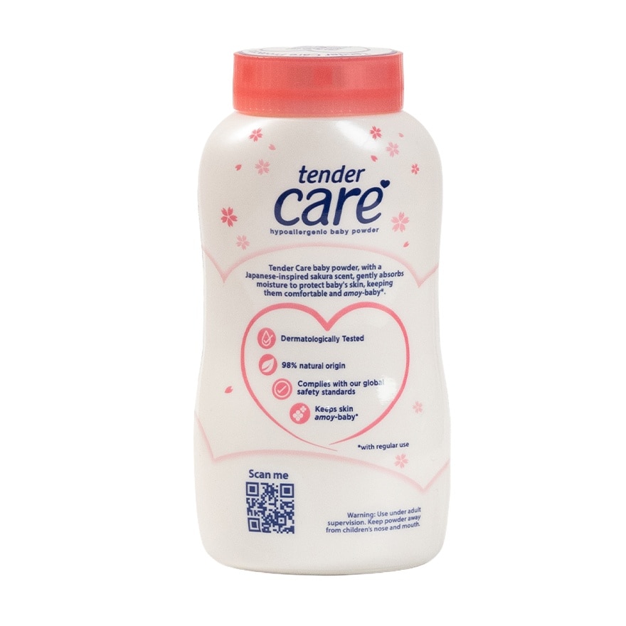 Tender Care Sakura Scent Baby Powder 100g