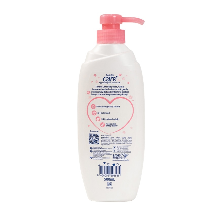 Tender Care Sakura Scent Baby Wash 500mL image