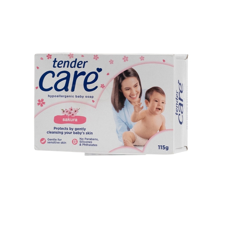 Tender Care Sakura Scent Baby Bar Soap 115g image