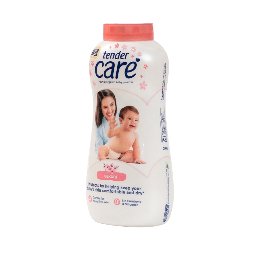 Tender Care Sakura Scent Baby Powder 200g image