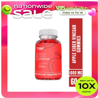 THE SLIM FIRM - THE SLIM FIRM APPLE CIDER VINEGAR GUMMIES 1000mg 60 gummies