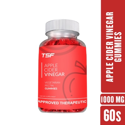 THE SLIM FIRM THE SLIM FIRM APPLE CIDER VINEGAR GUMMIES 1000mg 60 gummies