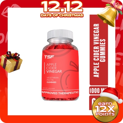 THE SLIM FIRM THE SLIM FIRM APPLE CIDER VINEGAR GUMMIES 1000mg 60 gummies