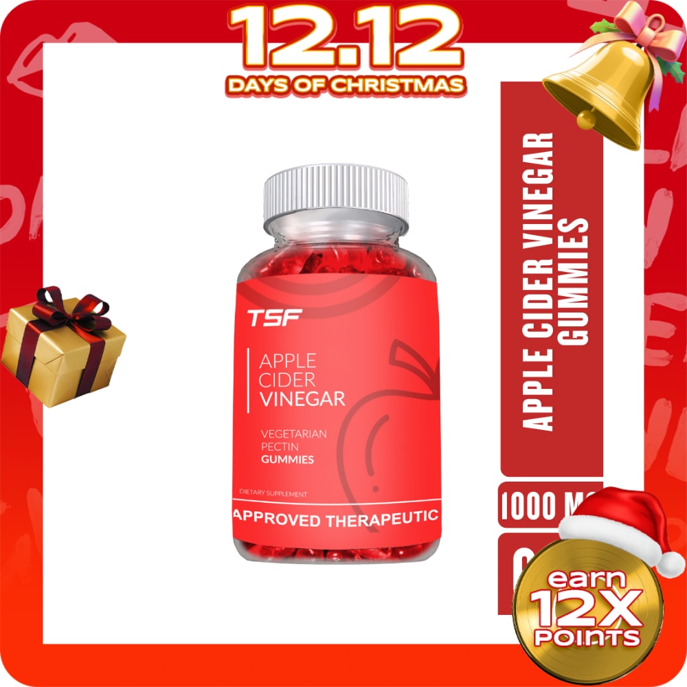 THE SLIM FIRM APPLE CIDER VINEGAR GUMMIES 1000mg 60 gummies