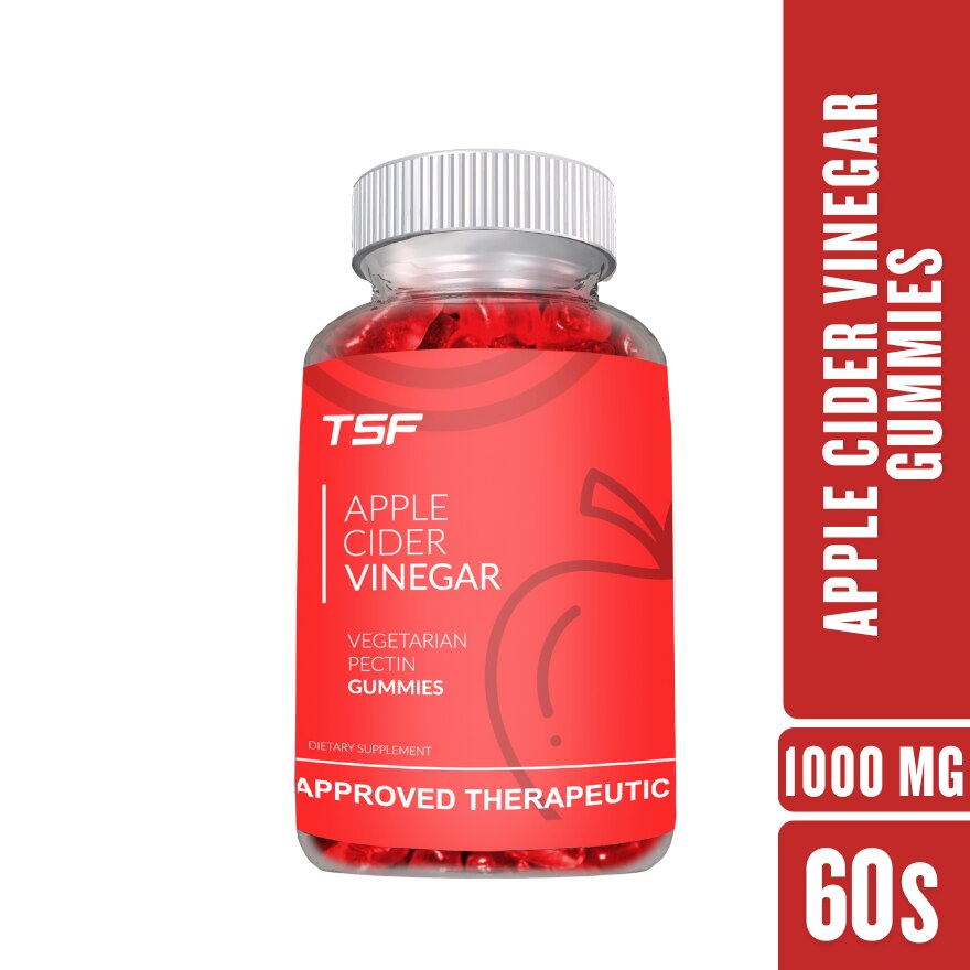 THE SLIM FIRM APPLE CIDER VINEGAR GUMMIES 1000mg 60 gummies