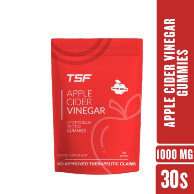 THE SLIM FIRM THE SLIM FIRM APPLE CIDER VINEGAR GUMMIES 1000mg TRAVEL SIZE 30 gummies