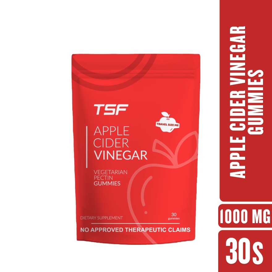 THE SLIM FIRM APPLE CIDER VINEGAR GUMMIES 1000mg TRAVEL SIZE 30 gummies