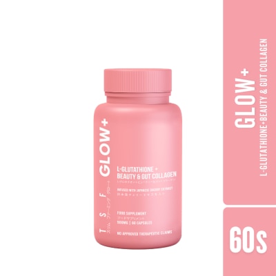THE SLIM FIRM TSF Glow + L-Glutathione + Beauty & Gut Collagen 500mg x 60 Capsules