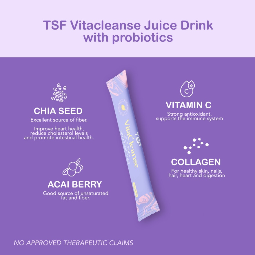 THE SLIM FIRM VITACLEANSE JUICE DRINK 1 box (7 sachets)