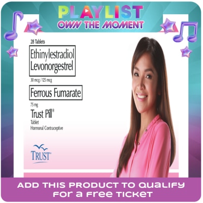 TRUST - Ethinylestradiol + Levonorgestrel + Ferrous Fumarate 30 mcg/12 mcg/75 mg x28 Pills/box [PRESCRIPTION REQUIRED]