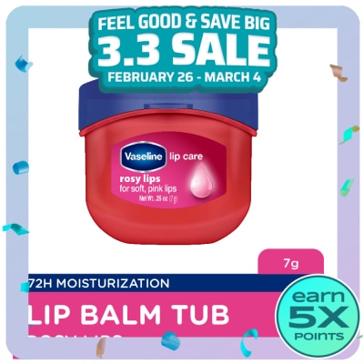 VASELINE Lip Therapy Rosy Lips Mini .25oz