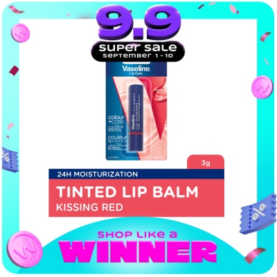VASELINE - Lip Therapy Color and Care - Kissing Red 3g image