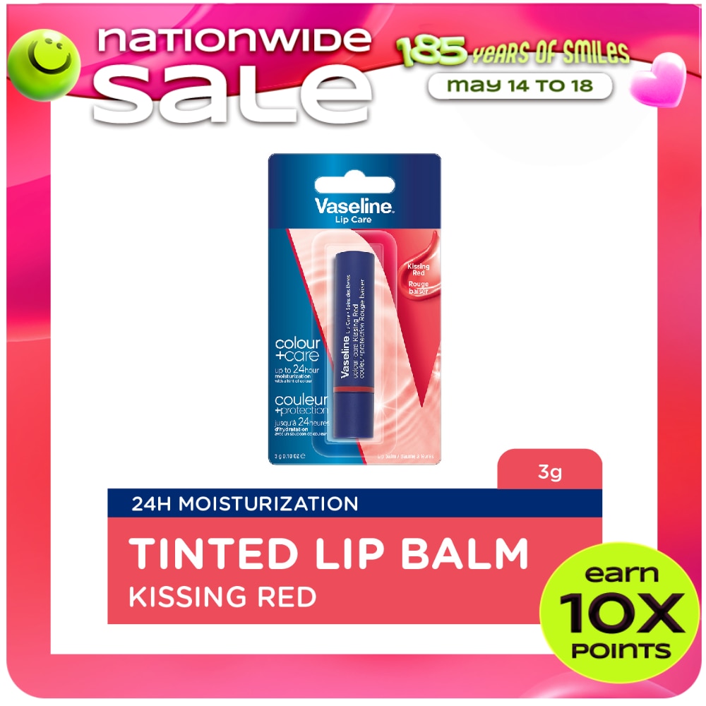 Lip Therapy Color and Care - Kissing Red 3g