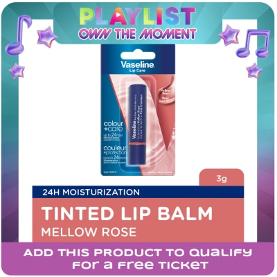 VASELINE - Lip Therapy Color and Care - Mellow Rose 3g