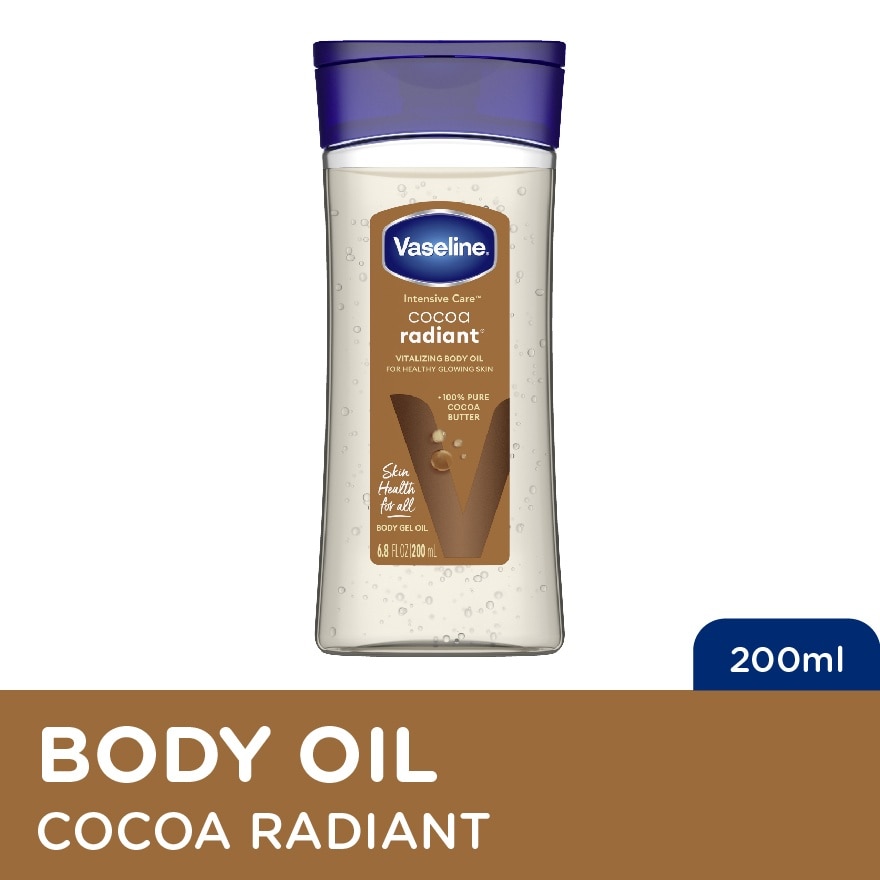 VASELINE Vitalizing Body Oil Cocoa Radiant 200ml image