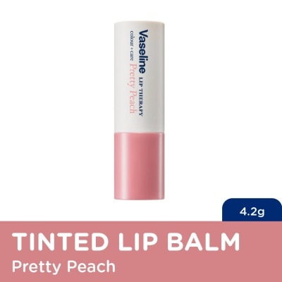 VASELINE - VASELINE Lip Colour Plus Care Peach 4.2g
