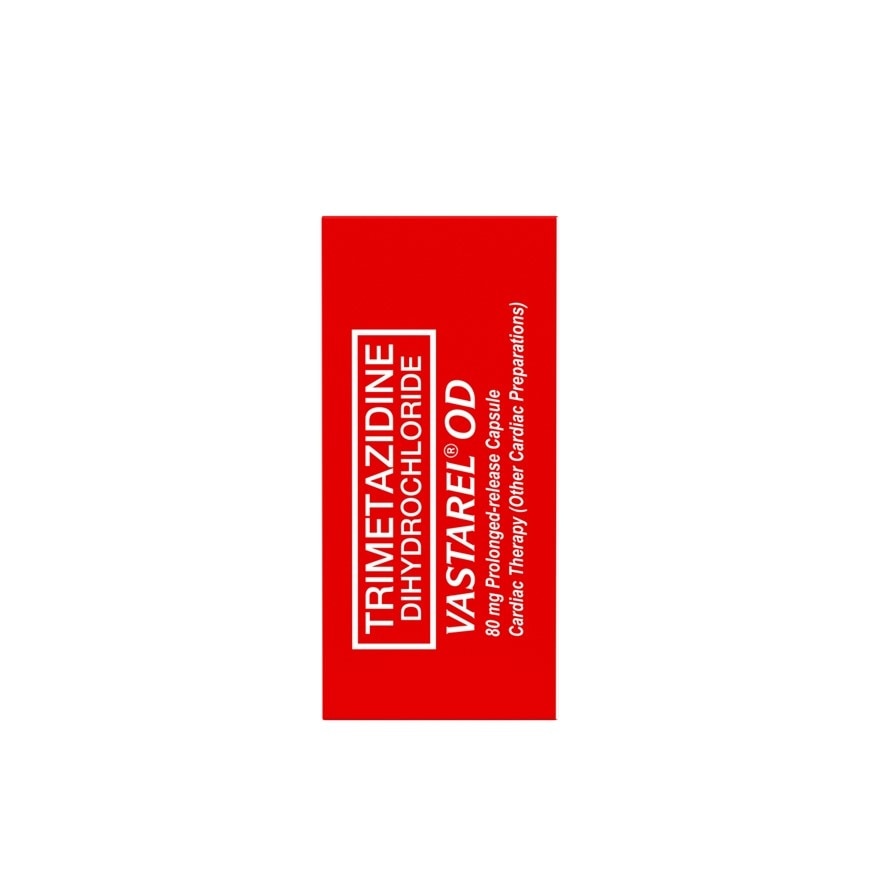 Vastrel OD Trimetazidine Dihydrochloride 80mg 1 Capsule (Sold Per Piece) [Prescription Required] image