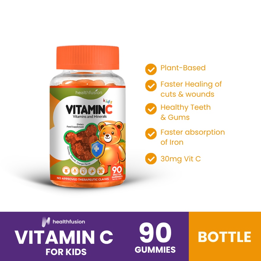 Vitamin C Kids 1 Bottle (90 Gummies) image