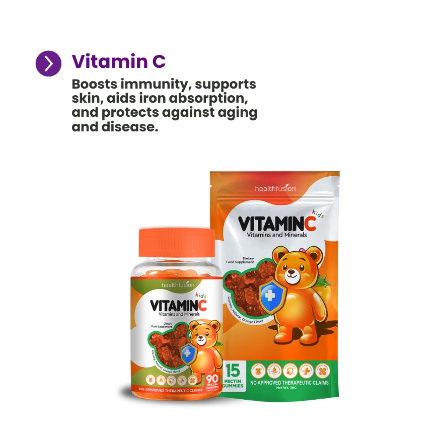 Vitamin C Kids 1 Bottle (90 Gummies) image