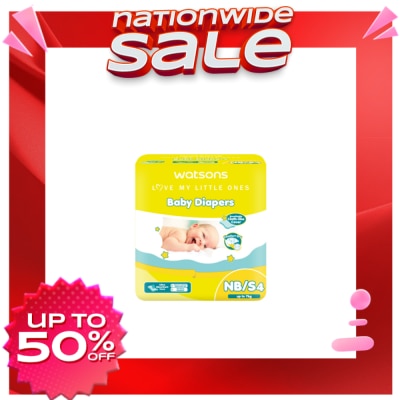 WATSONS Love My Little Ones Baby Diaper Newborn Small 4s