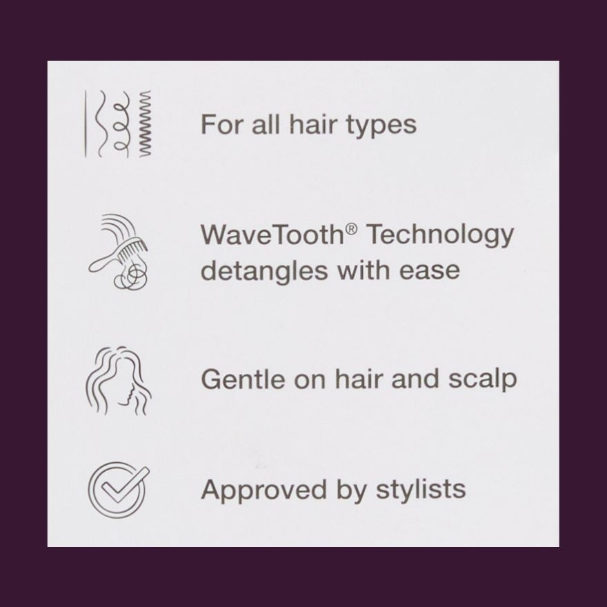 WET BRUSH Detangling Comb Black