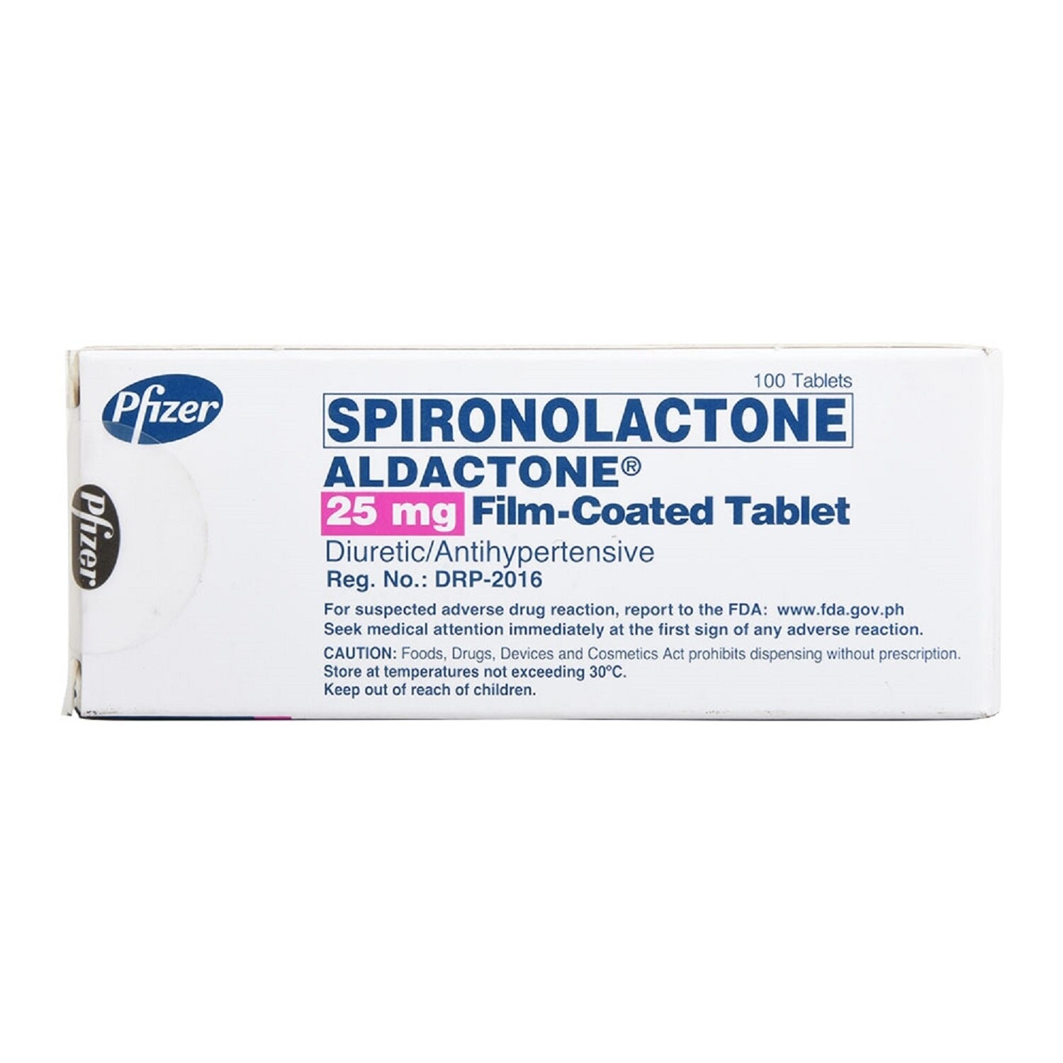 Spironolactone 25 mg 1 Film-Coated Tablet [PRESCRIPTION REQUIRED]