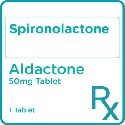 ALDACTONE Spironolactone 50mg 1 Film-Coated Tablet [PRESCRIPTION REQUIRED]