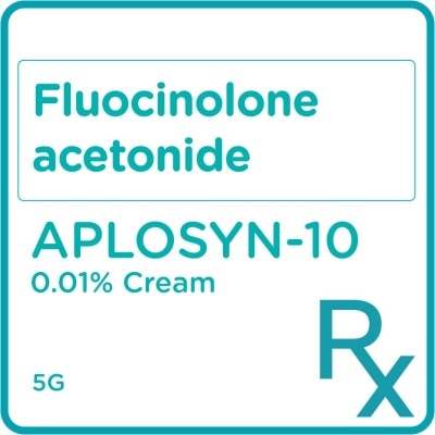 APLOSYN Fluocinolone acetonide 0.01% Topical Cream 5 g [PRESCRIPTION REQUIRED]