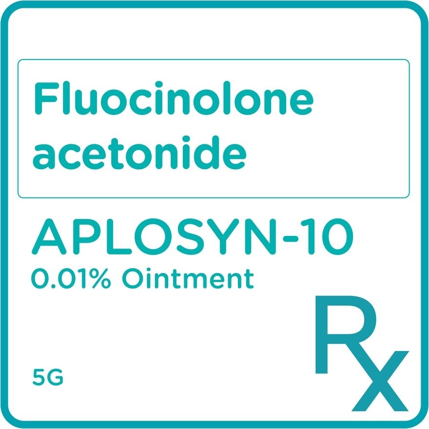 Fluocinolone acetonide 0.01% Topical Ointment 5 g [PRESCRIPTION REQUIRED]