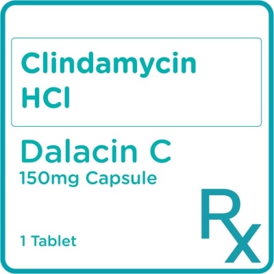 DALACIN C Clindamycin HCl 150 mg 1 Capsule [PRESCRIPTION REQUIRED]