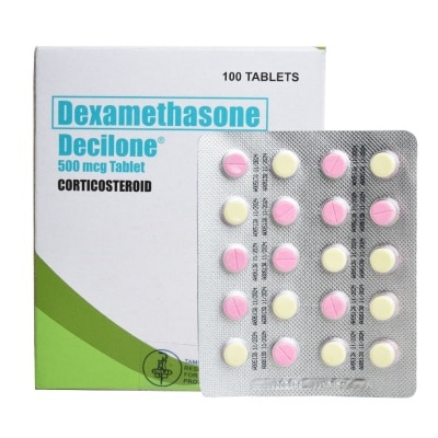 DECILONE Dexamethasone 500 mcg 1 Tablet [PRESCRIPTION REQUIRED]