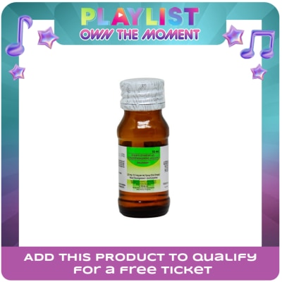 DISUDRIN - Phenylephrine HCl 2.5mg Chlorphenamine Maleate 0.5mg Drops 10 mL