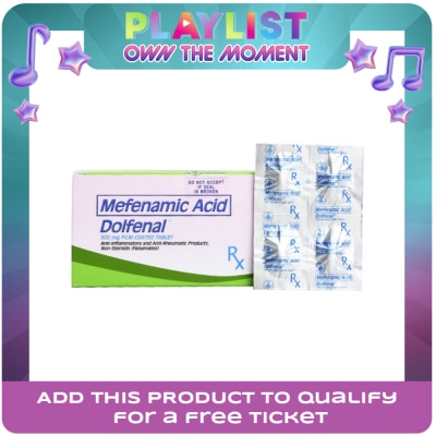 DOLFENAL - Mefenamic Acid 500mg 1 Tablet [PRESCRIPTION REQUIRED]