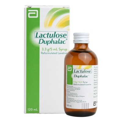 DUPHALAC Lactulose 3.3g/5mL Syrup 120mL [PRESCRIPTION REQUIRED]