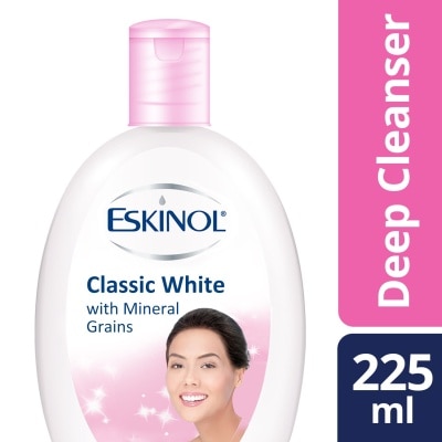 ESKINOL Deep Cleanser Classic White Blackhead Prevent 225ml