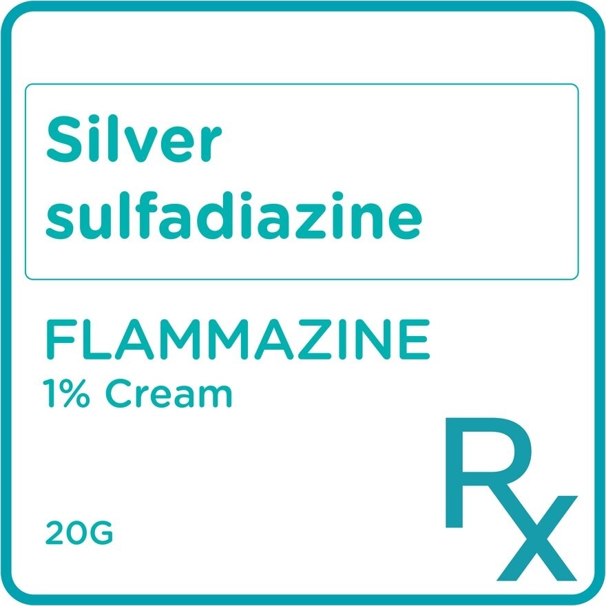 Silver Sulfadiazine Cream 20g [PRESCRIPTION REQUIRED]