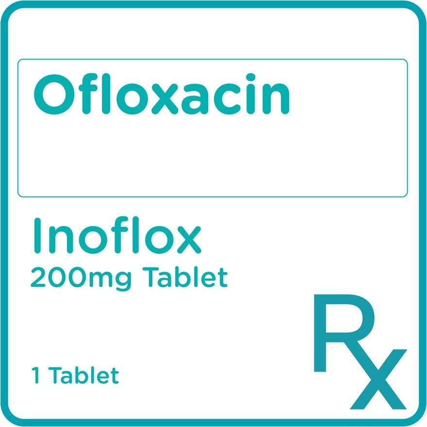 Ofloxacin 200mg 1 Tablet [PRESCRIPTION REQUIRED]