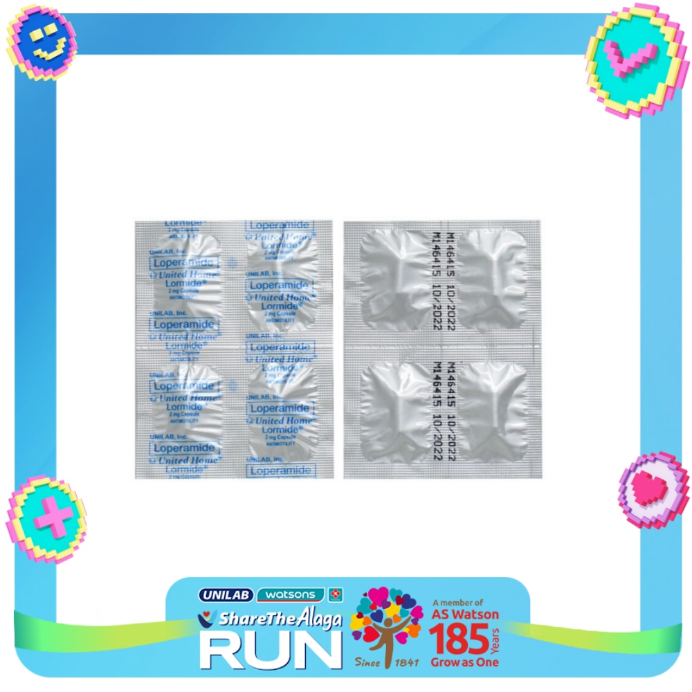 LORMIDE Loperamide 2mg Sold Per Piece