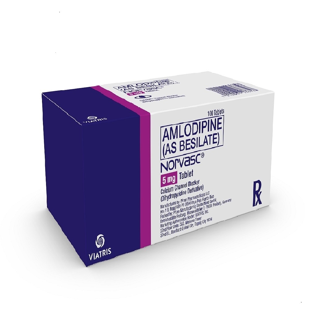 Amlodipine 5mg 1tablet[PRESCRIPTION REQUIRED]