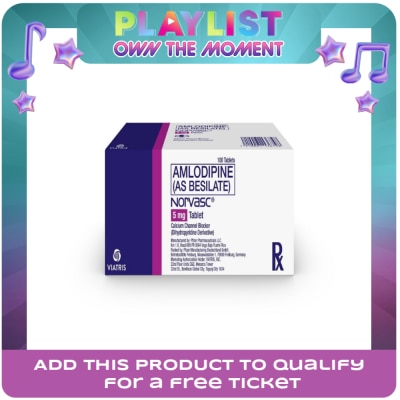 NORVASC - Norvasc 5mg Sold Per Piece [PRESCRIPTION REQUIRED]