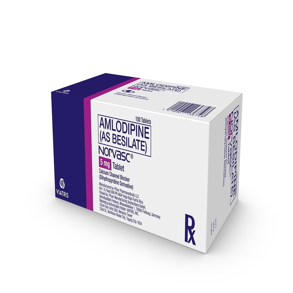 Amlodipine 5mg 1tablet[PRESCRIPTION REQUIRED]