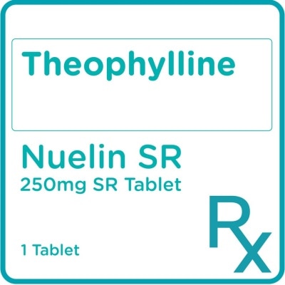 NUELIN Theophylline 250mg 1 Sustained Release Tablet [PRESCRIPTION REQUIRED]