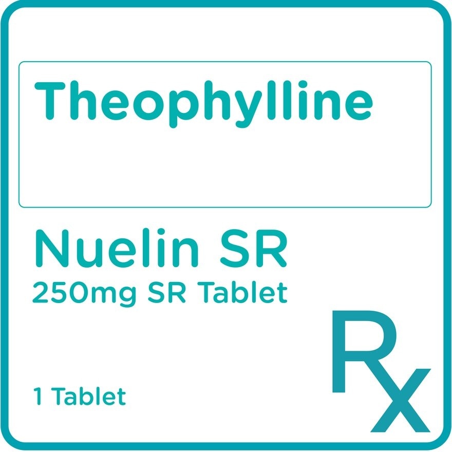 Theophylline 250mg 1 Sustained Release Tablet [PRESCRIPTION REQUIRED]