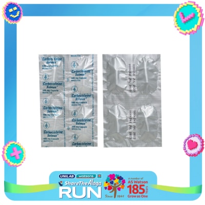 SOLMUX SOLMUX Carbocisteine 500mg Sold Per Piece