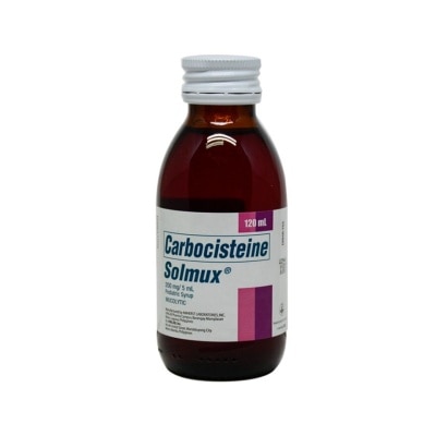 SOLMUX Carbocisteine Pedia Suspension 200mg X 120mL